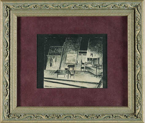 Чупятов Леонид Терентьевич. Эскиз декорации